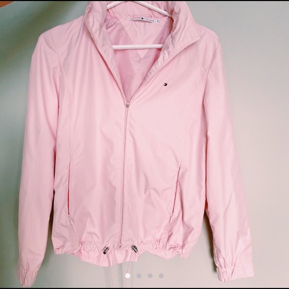 baby pink Tommy Hilfiger windbreaker - Picture 3 of 3